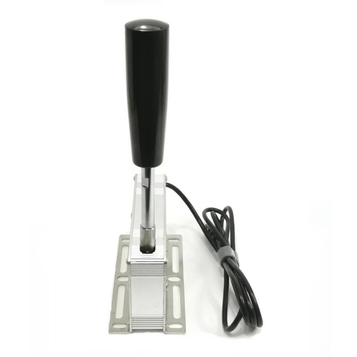 USB sequential shifter controller with black knob and attached power cable