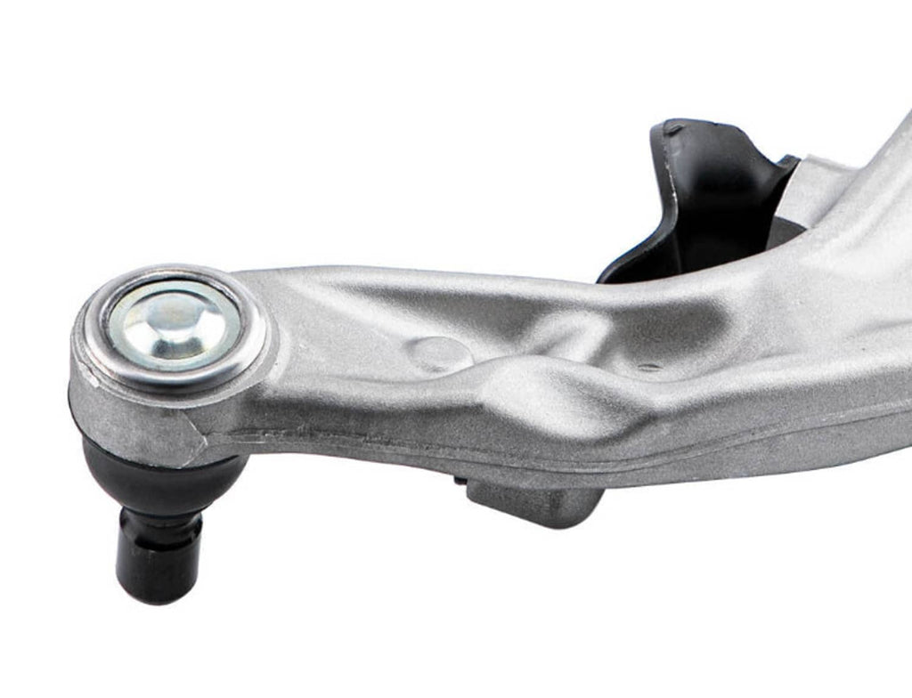 Front lower control arm with ball joint and black rubber bushing