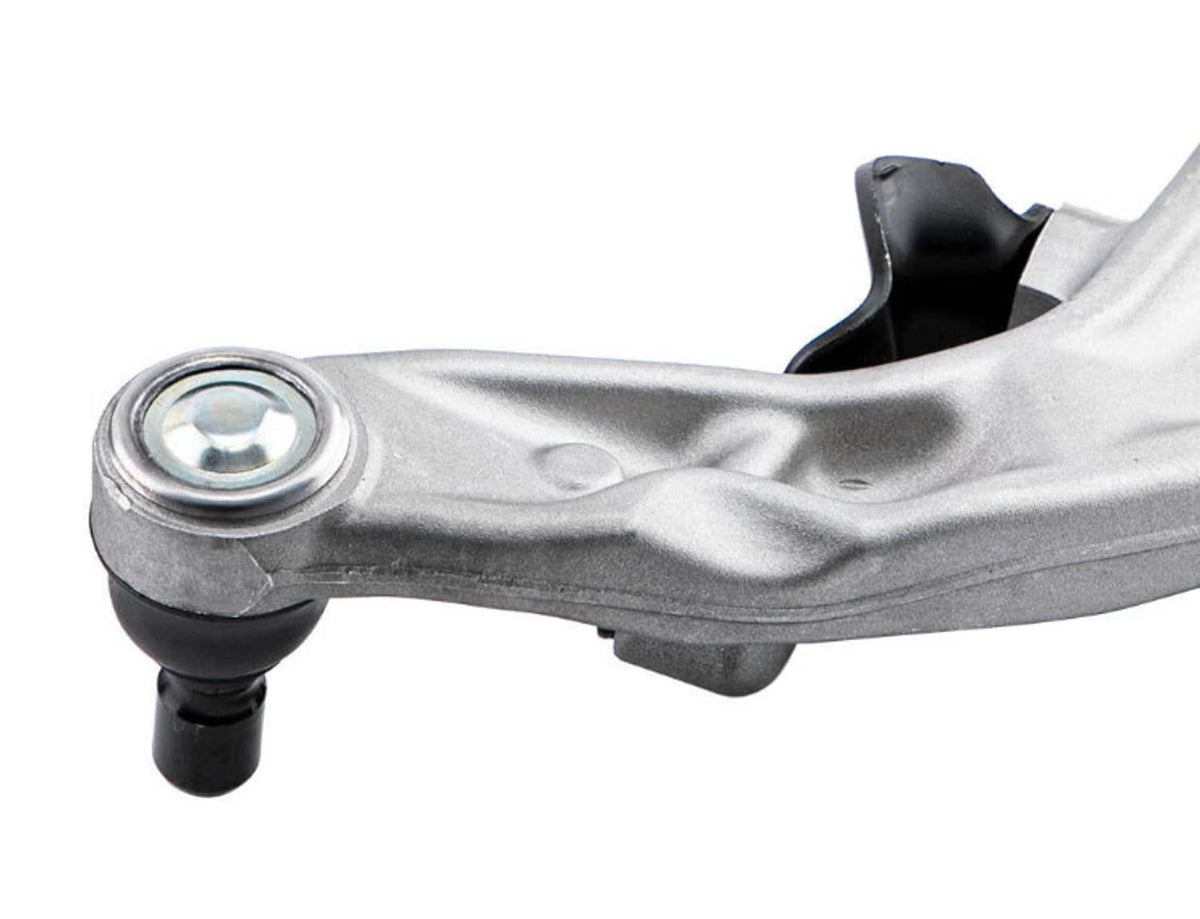 Front lower control arm with ball joint and black rubber bushing