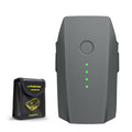 Intelligent flight battery with Li-safe bag, gray shell and green LED status lights