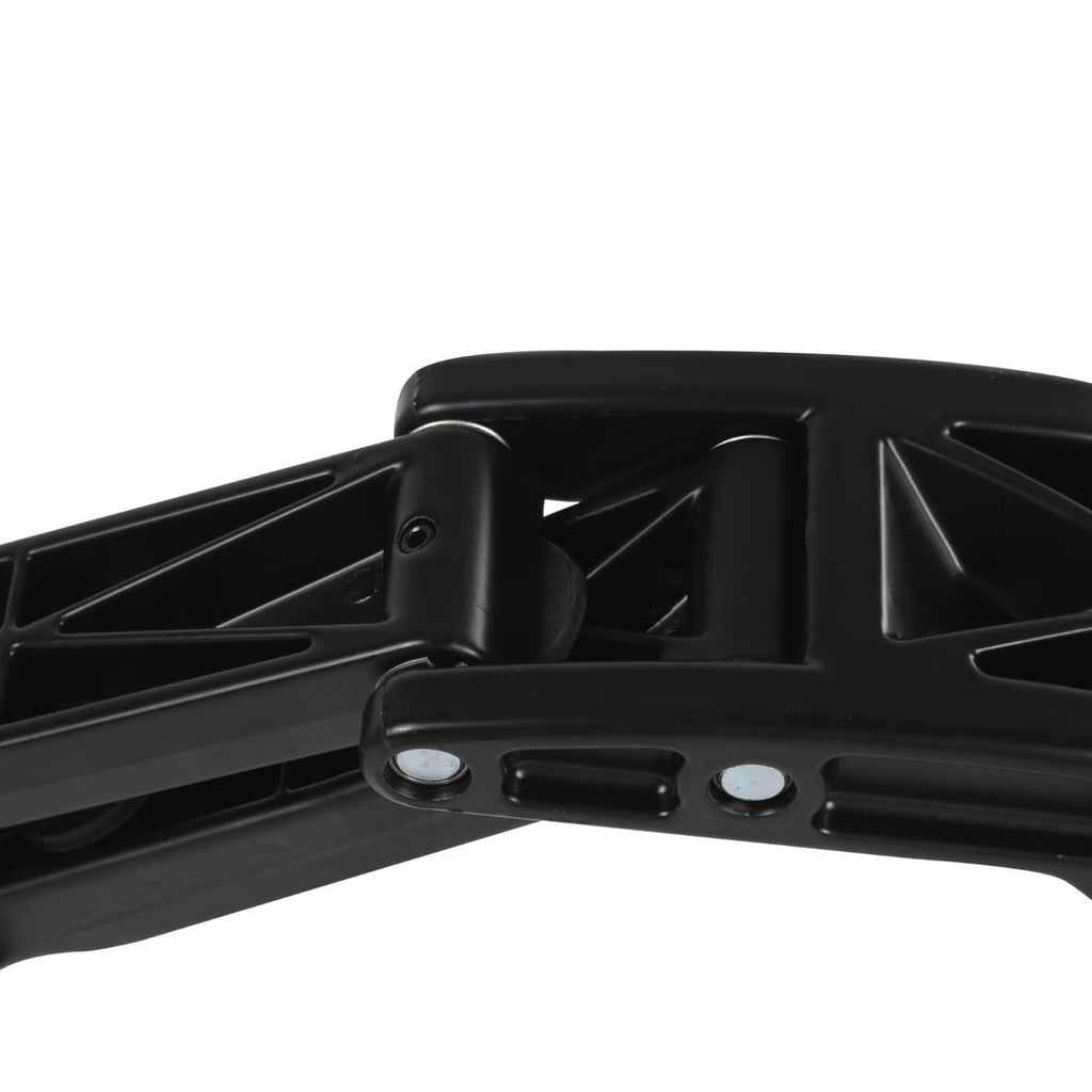 Black metal pivot bracket for retractable rear tailgate step