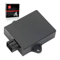 Black CDI ignition module box with mounting bracket and electrical connector