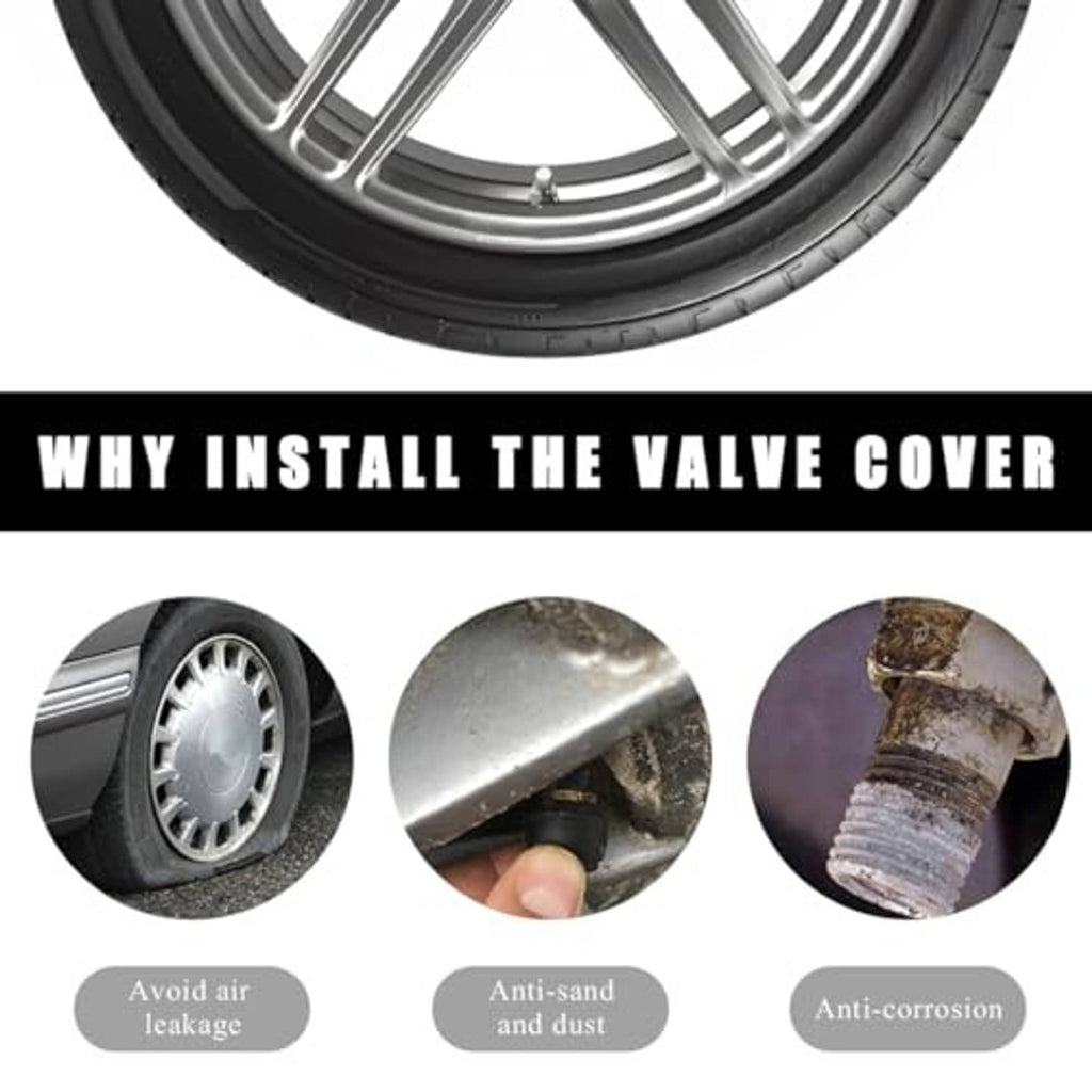 Car wheel rim close-up; no tire valve caps visible in this frame