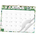Wall calendar open to January 2027 with weekly grid, dates, and day-of-week headers