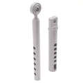 3-point lift stabilizer link assembly with hinge bearing and perforated steel bars