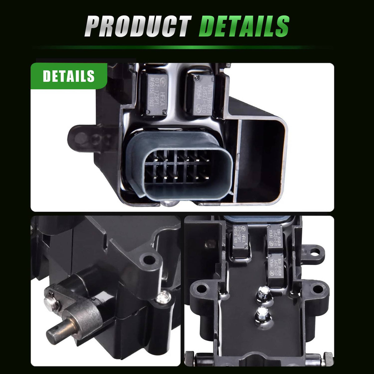 Brake control module with 9-pin connector and adjustable mounting bracket