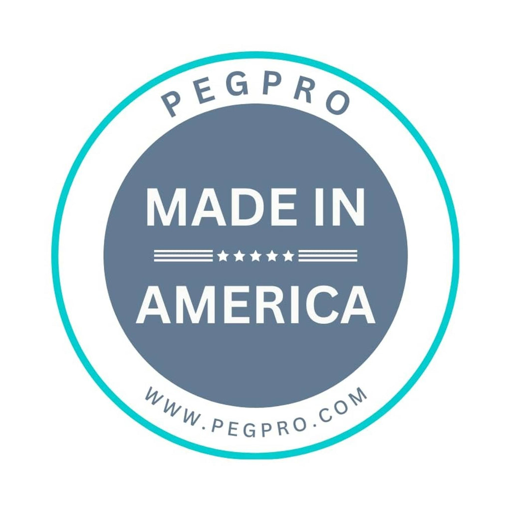 PegPro "Made in America" seal badge graphic