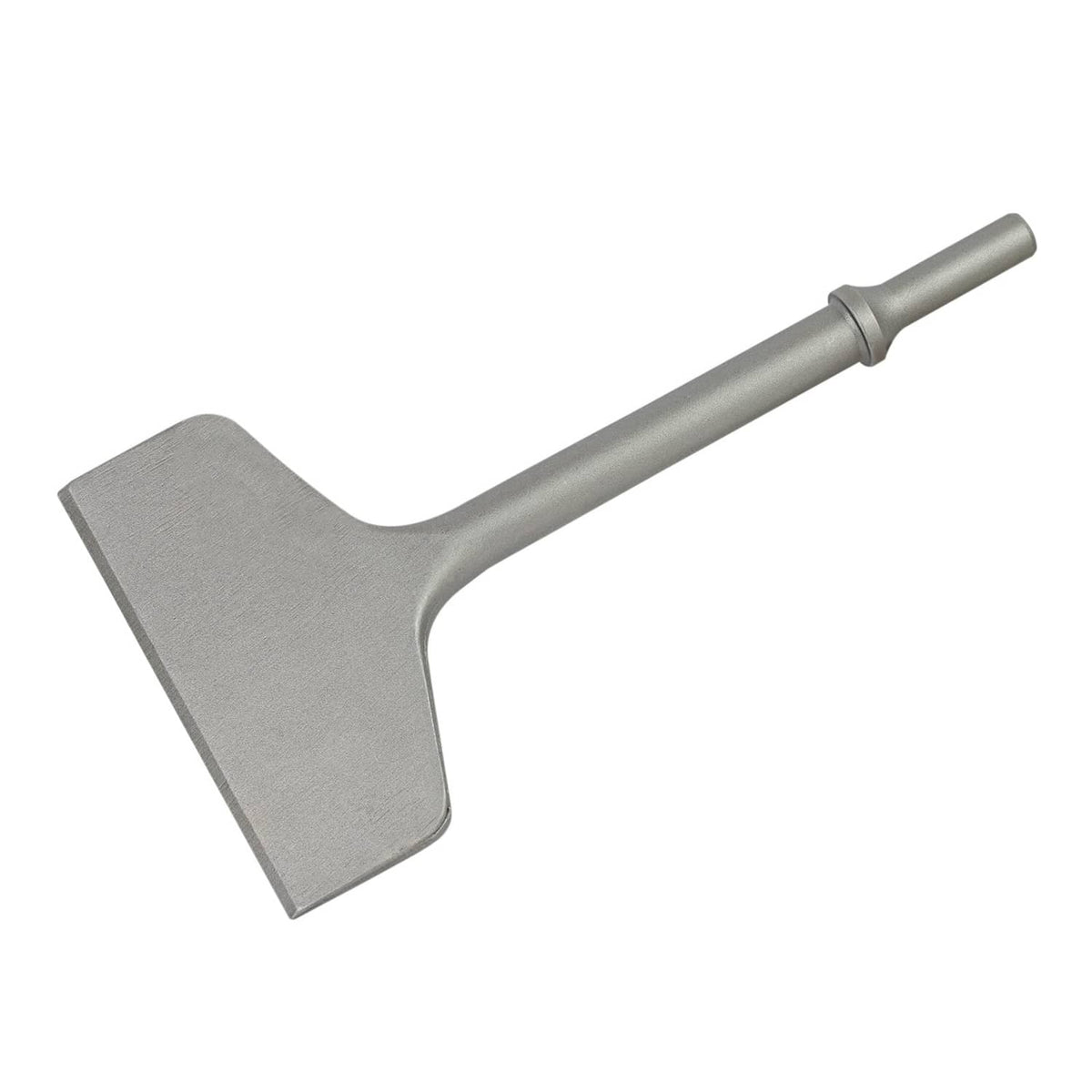 Sabre Tools air hammer chisel bit with flat scraping head, 4 in x 7.5 in