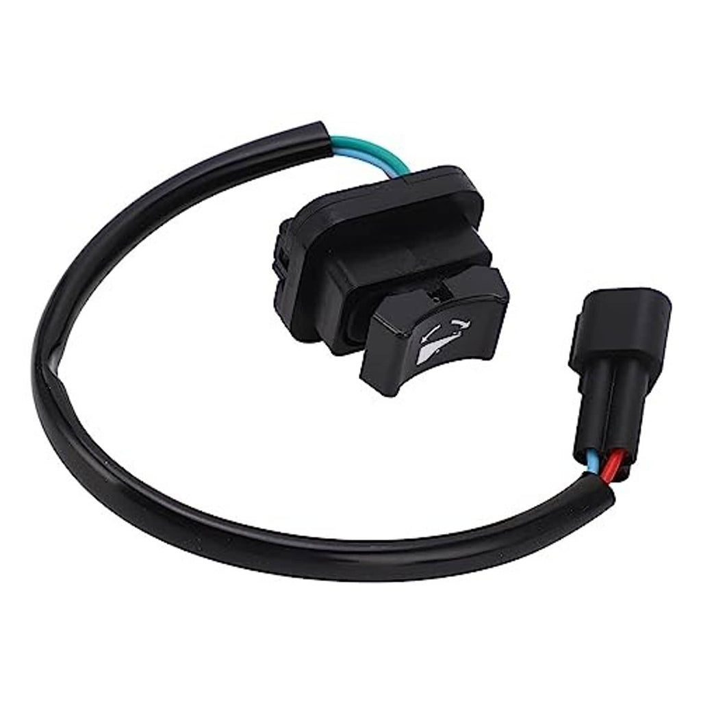 Black boat trim tilt switch module with cable lead and small plug connectors