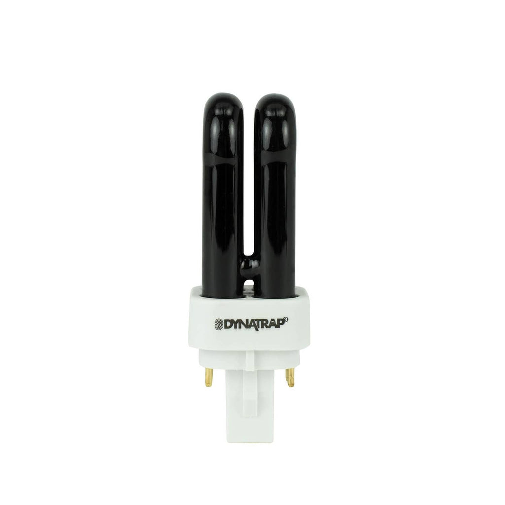 DynaTrap 7-watt UV replacement bulb with two black tubes and white plug base
