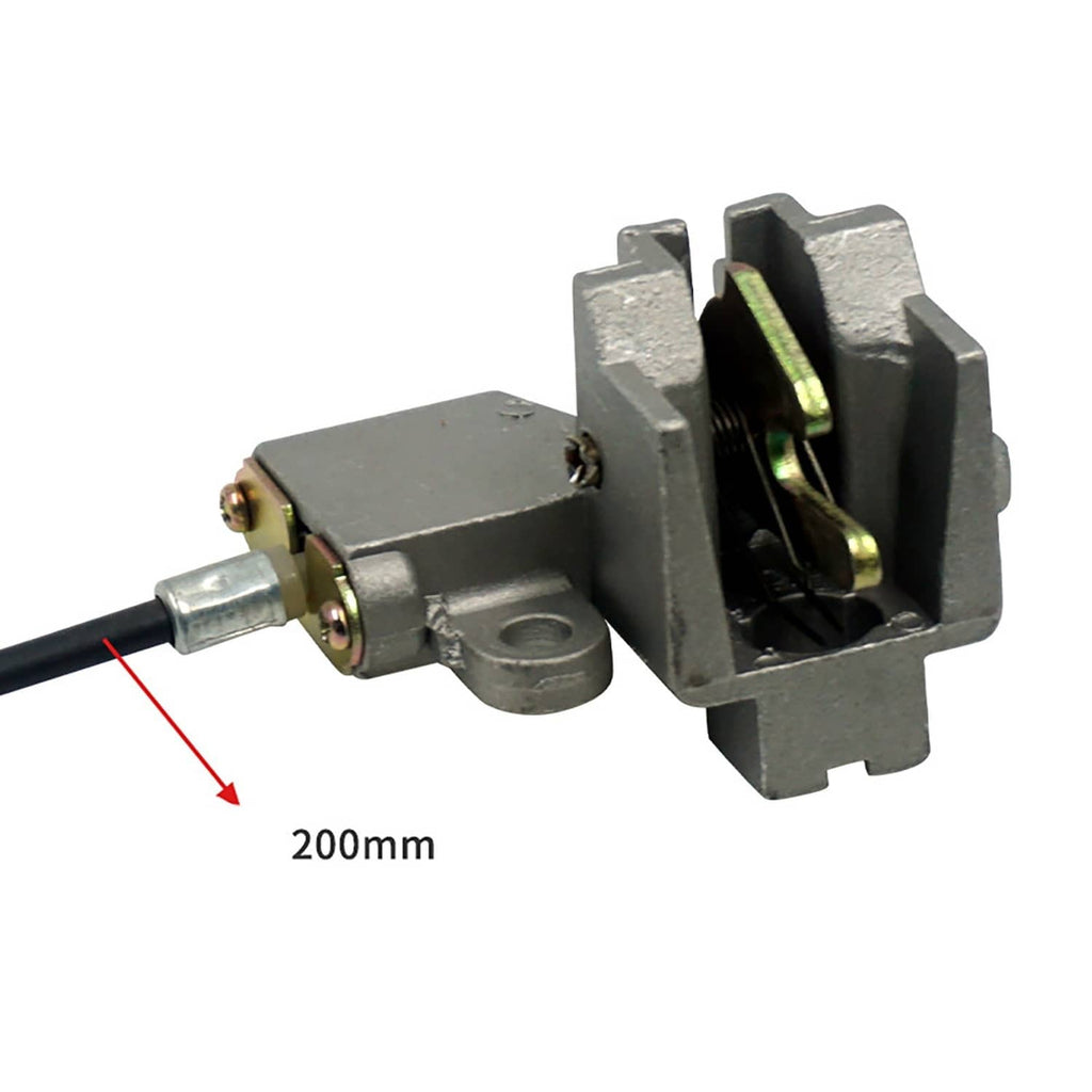 Ignition switch lock cylinder with keyway and metal mounting bracket