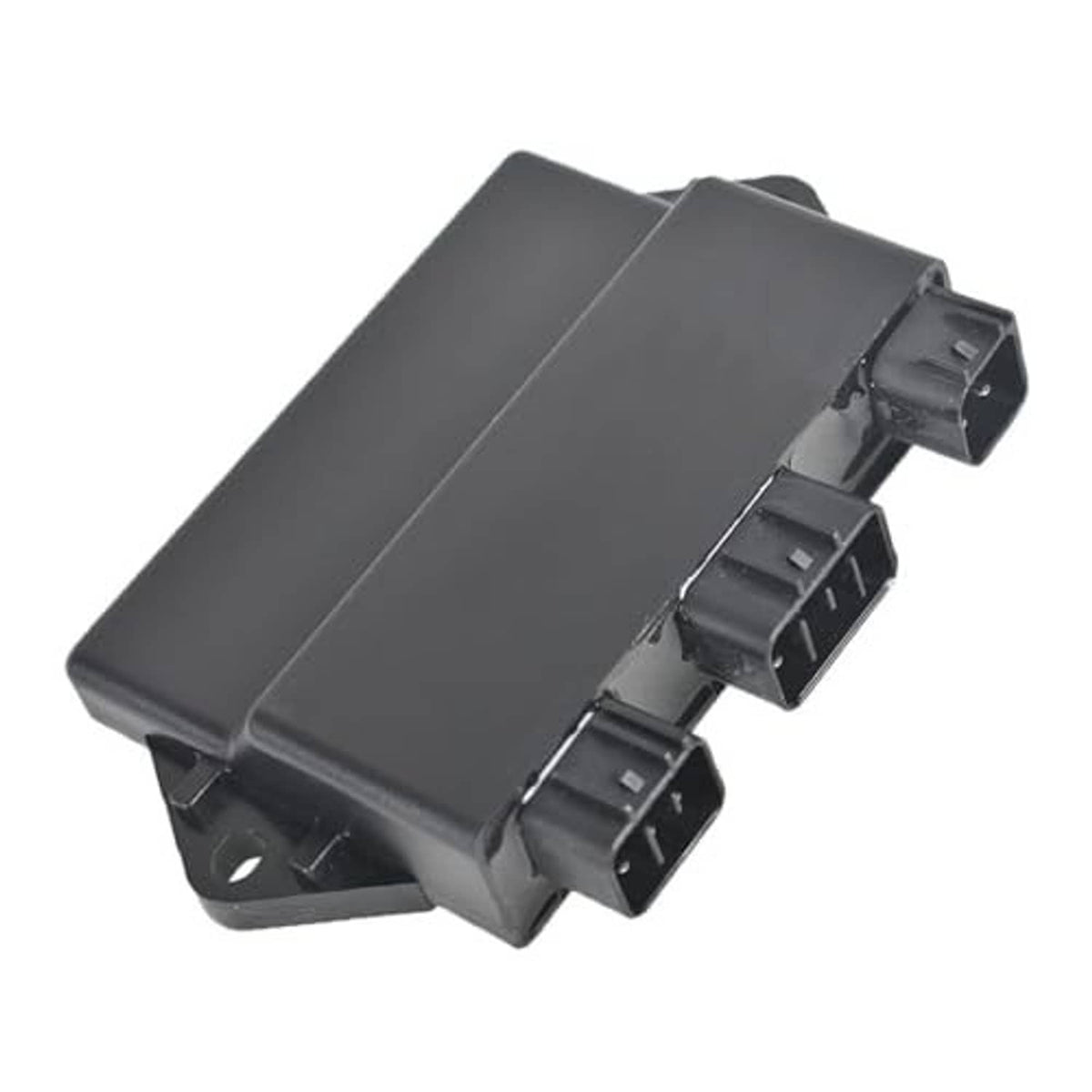 CDI box unit replacement with side-mounted wiring connectors on dark gray housing.