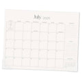 Refrigerator magnetic calendar sheet for July 2026, with grid and notes lines