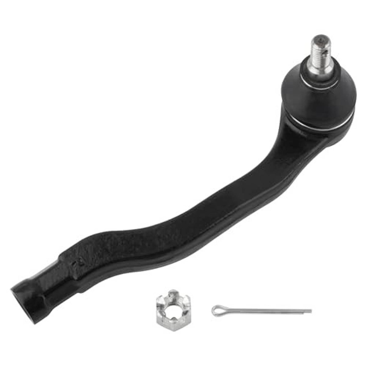 Outer tie rod end with ball joint and included nut and hex key