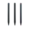 Replacement stylus set: three dark-gray pens with blue and pink accent tips