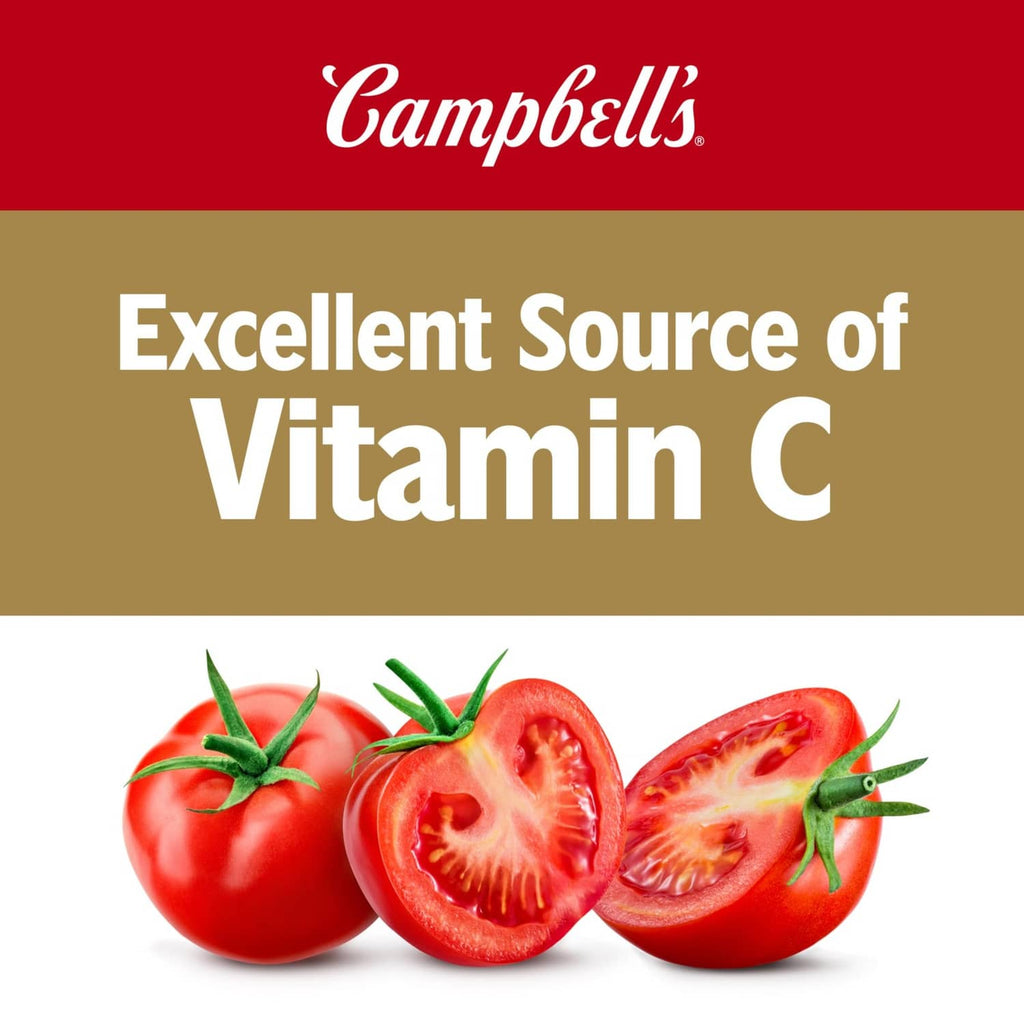 RivetOak Campbell's 100% Tomato Juice, 5.5 fl oz Can (6 Pack) 33 Fl Oz (Pack of 1)
