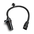 Engine crankshaft position sensor with black wiring harness and 2-pin connector