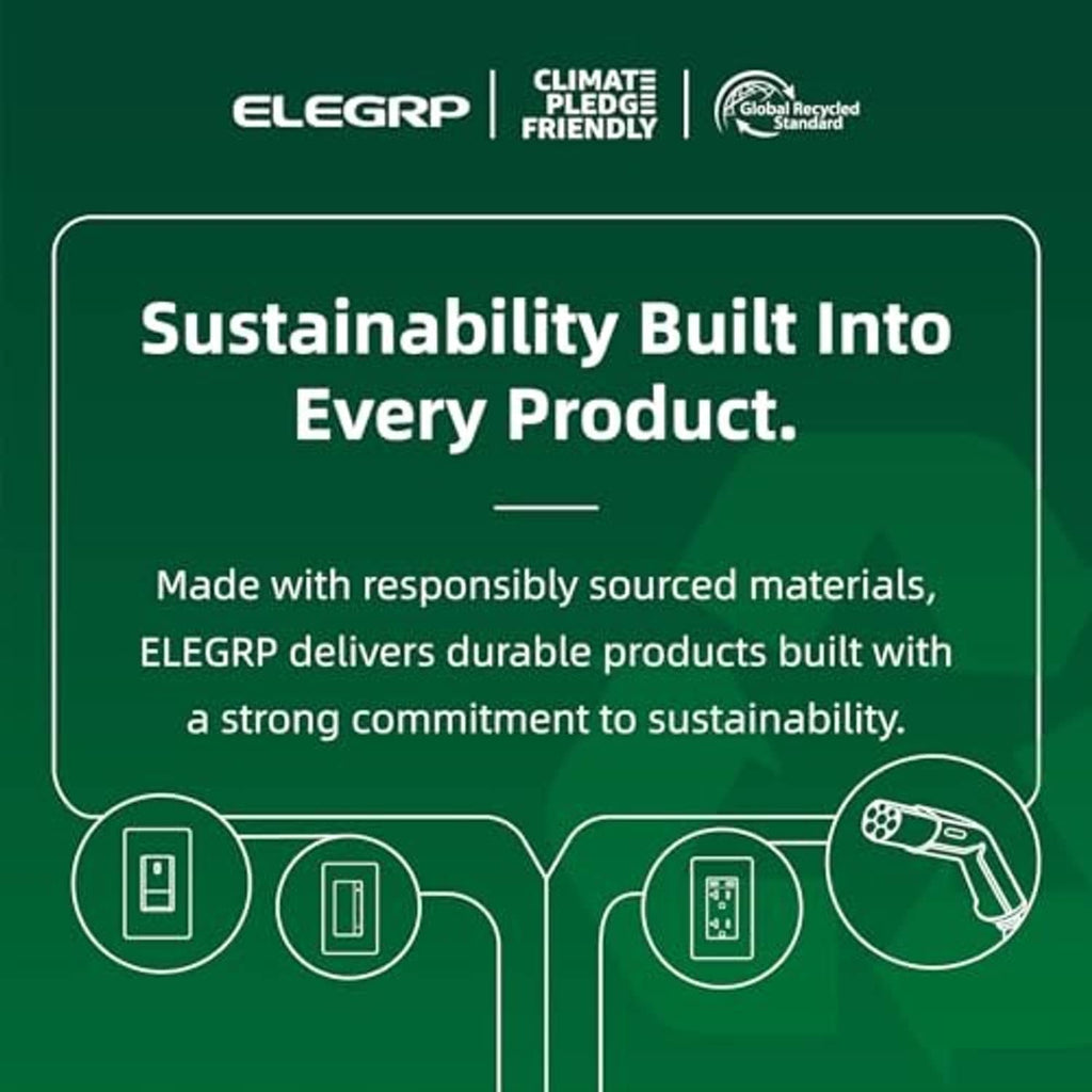 ELEGRP sustainability graphic for locking plugs and connectors