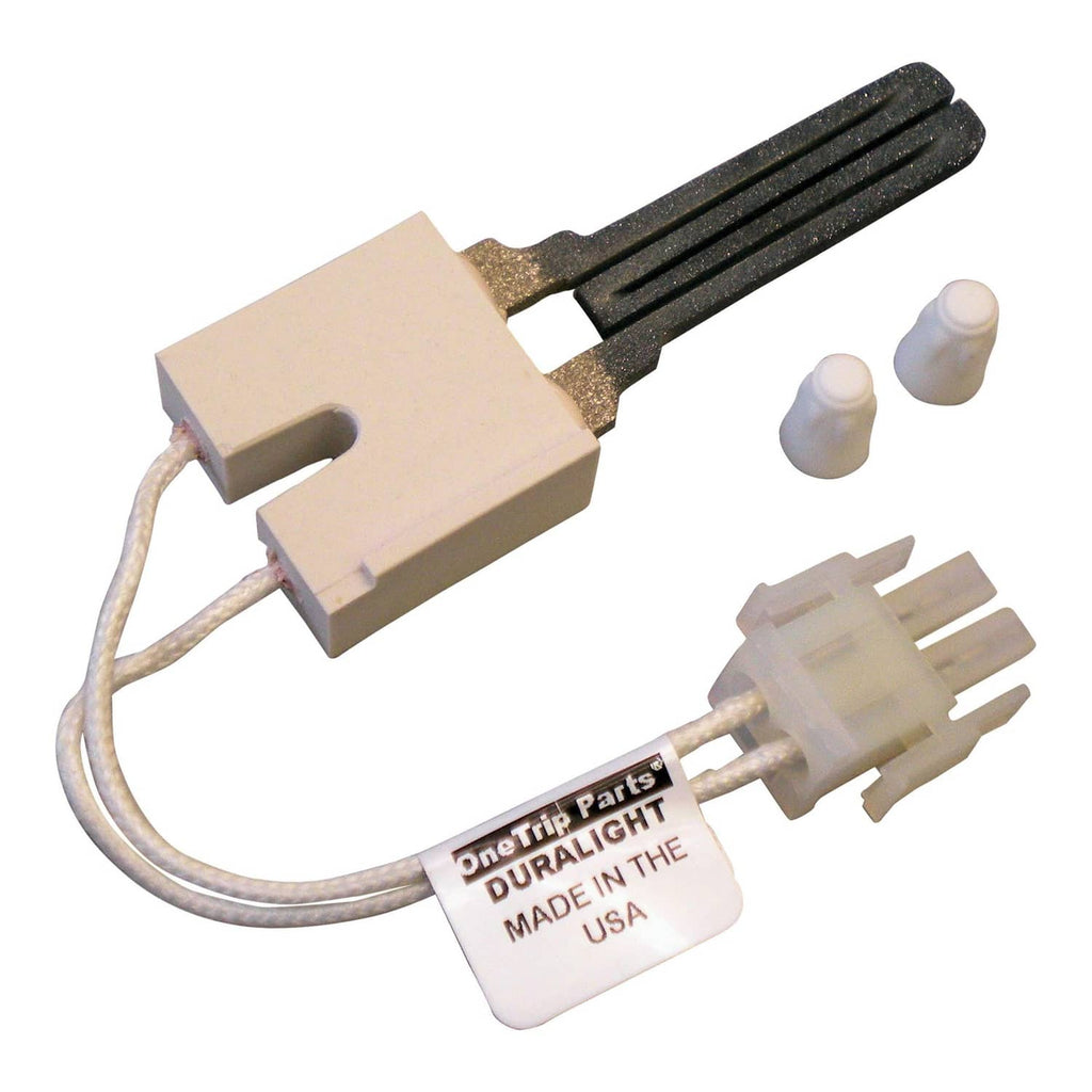 Furnace ignitor direct replacement with ceramic hot-surface igniter and wiring harness