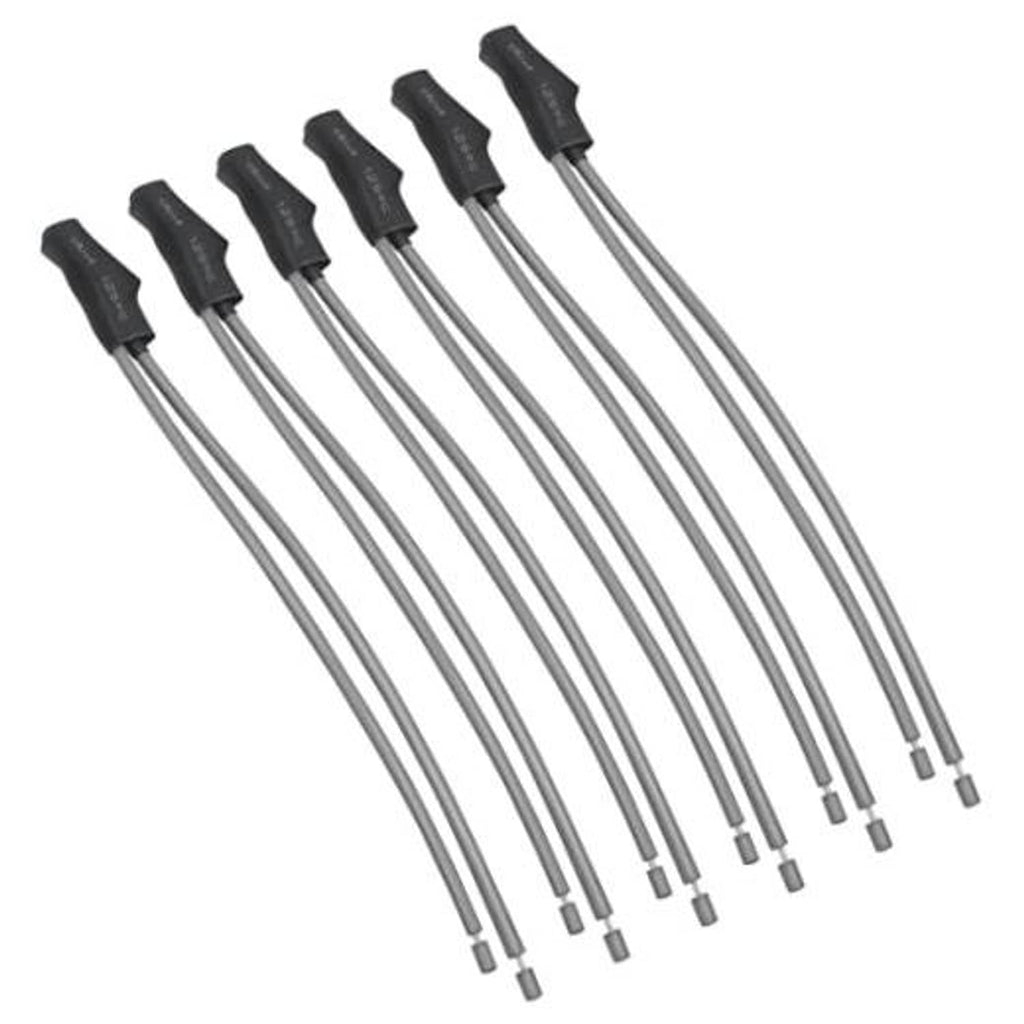 5 to 10 turn variable resistor kit, black housings with silver metal leads (set of resistors)
