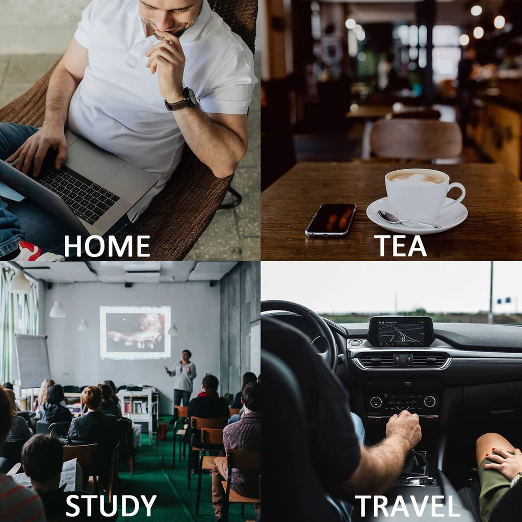 USB-C laptop charger with cable for use at home, study, travel, and more