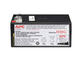 APC RBC35 UPS replacement battery pack, black case with label and top handle