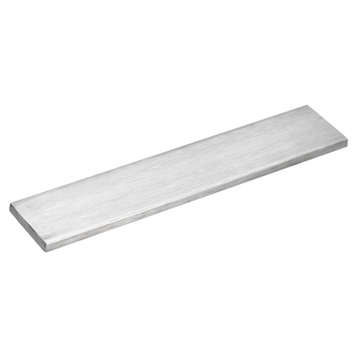 304 stainless steel flat bar, brushed silver finish, rectangular strip