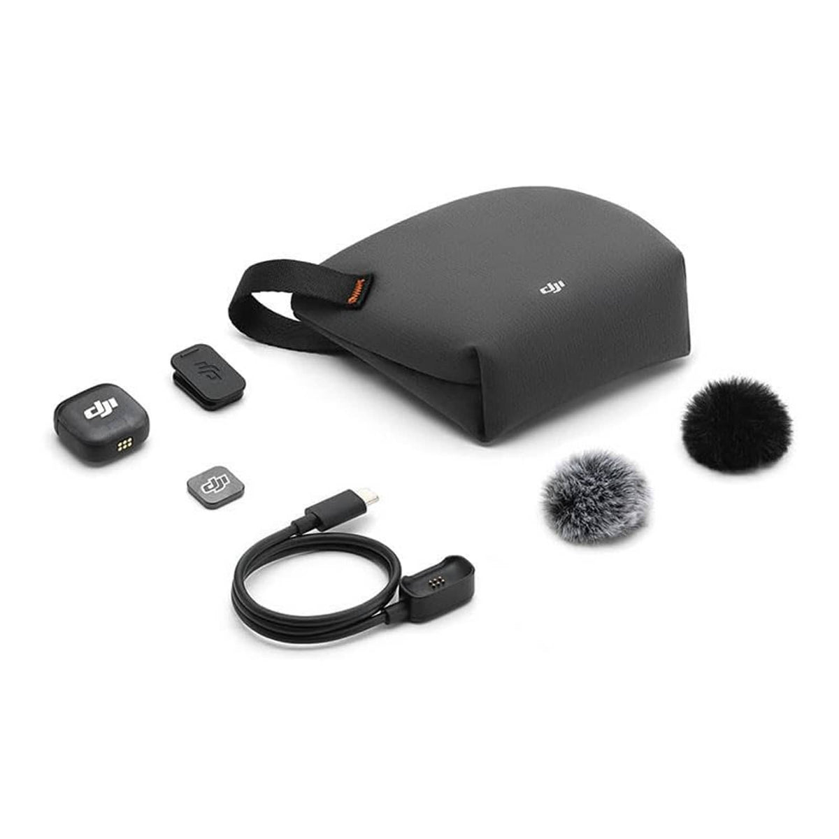 RivetOak DJI Mic 3 Transmitter, Wireless Mini Microphone for 2.00, Black