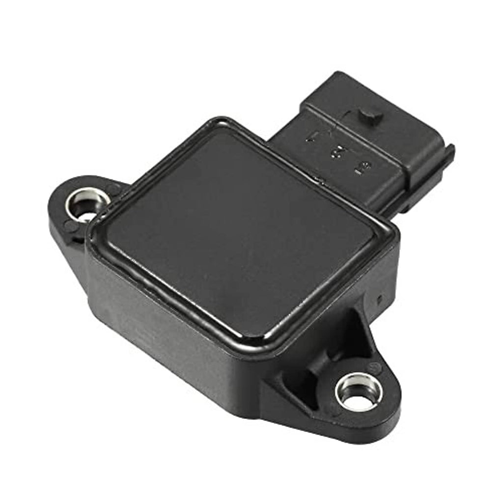 Throttle position sensor, black square sensor module with top electrical plug and mounting hole