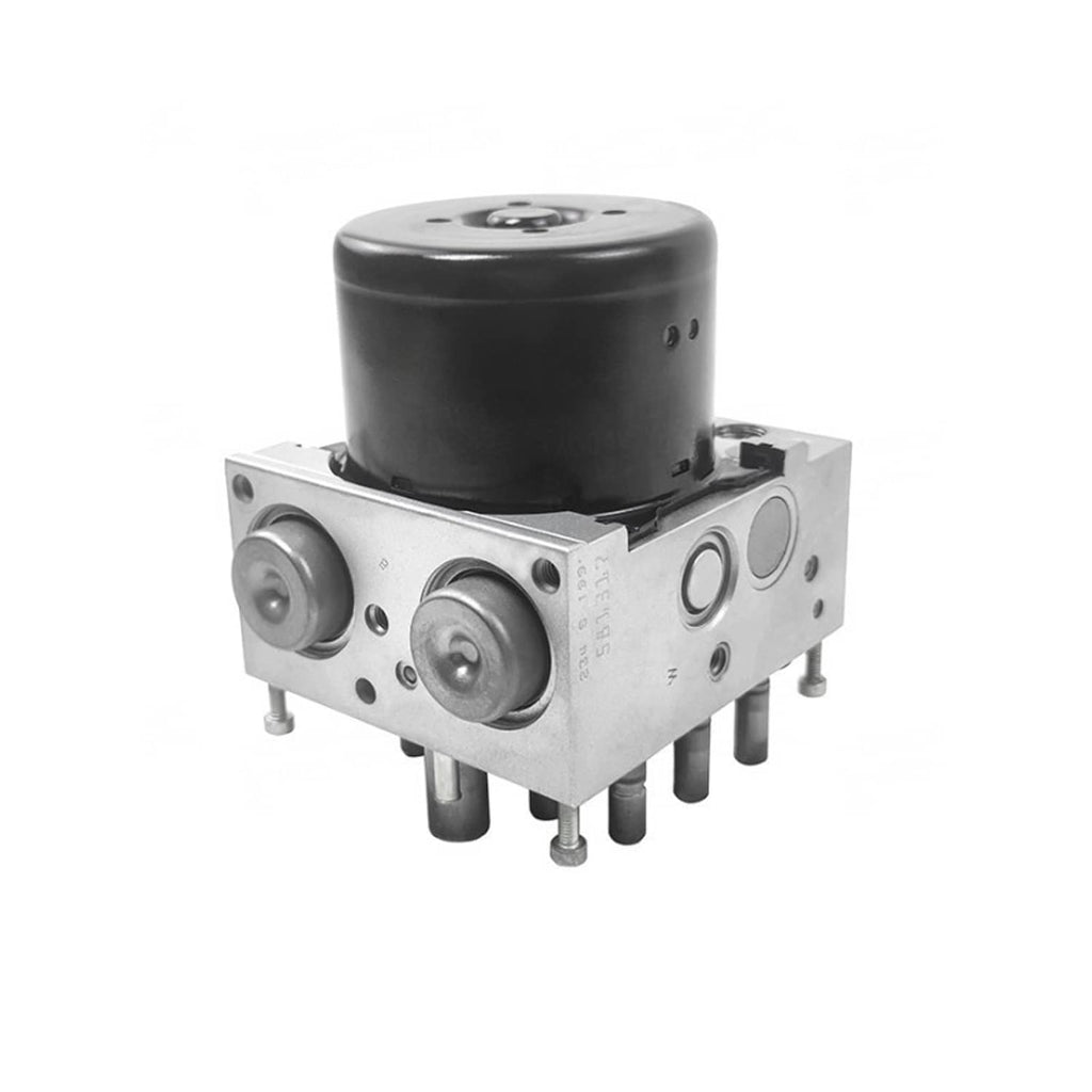 ABS control module unit 68067457AA with black pump top and silver valve block