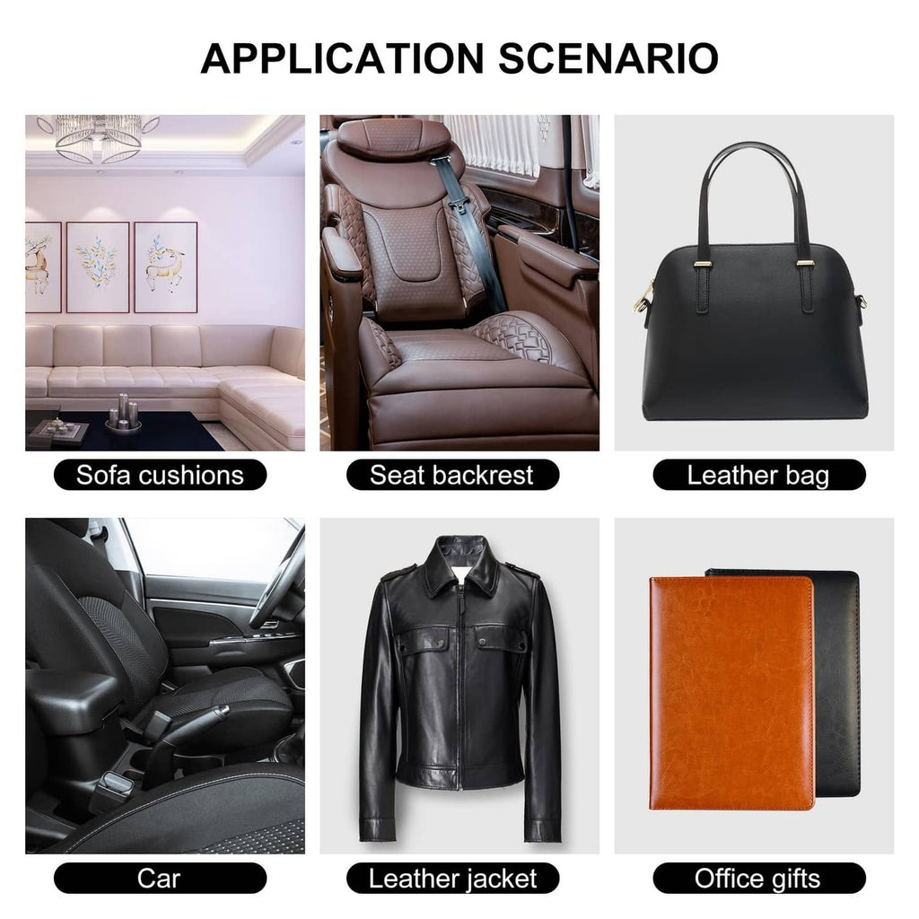 YAFLC leather repair patch for sofa cushions, seat backs, and leather bags