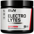 Electrolytes hydration drink mix jar, strawberry flavor, 50 servings on label