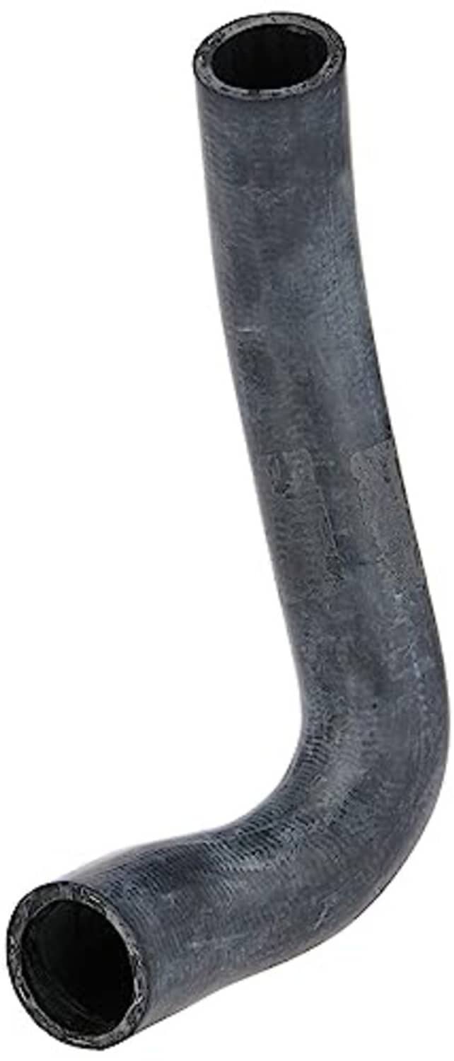Molded coolant hose, dark gray U-shaped curve with two open ends