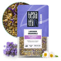 Tiesta tea Relaxer lavender chamomile loose leaf herbal tea pouch with visible herb blend