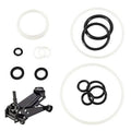 Floor jack seal repair kit with black O-rings and gasket seals, 14-piece set