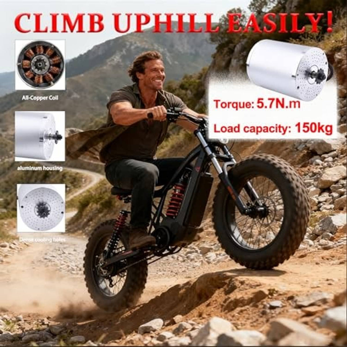36V brushless motor kit with silver motor cylinder and go kart electric wiring