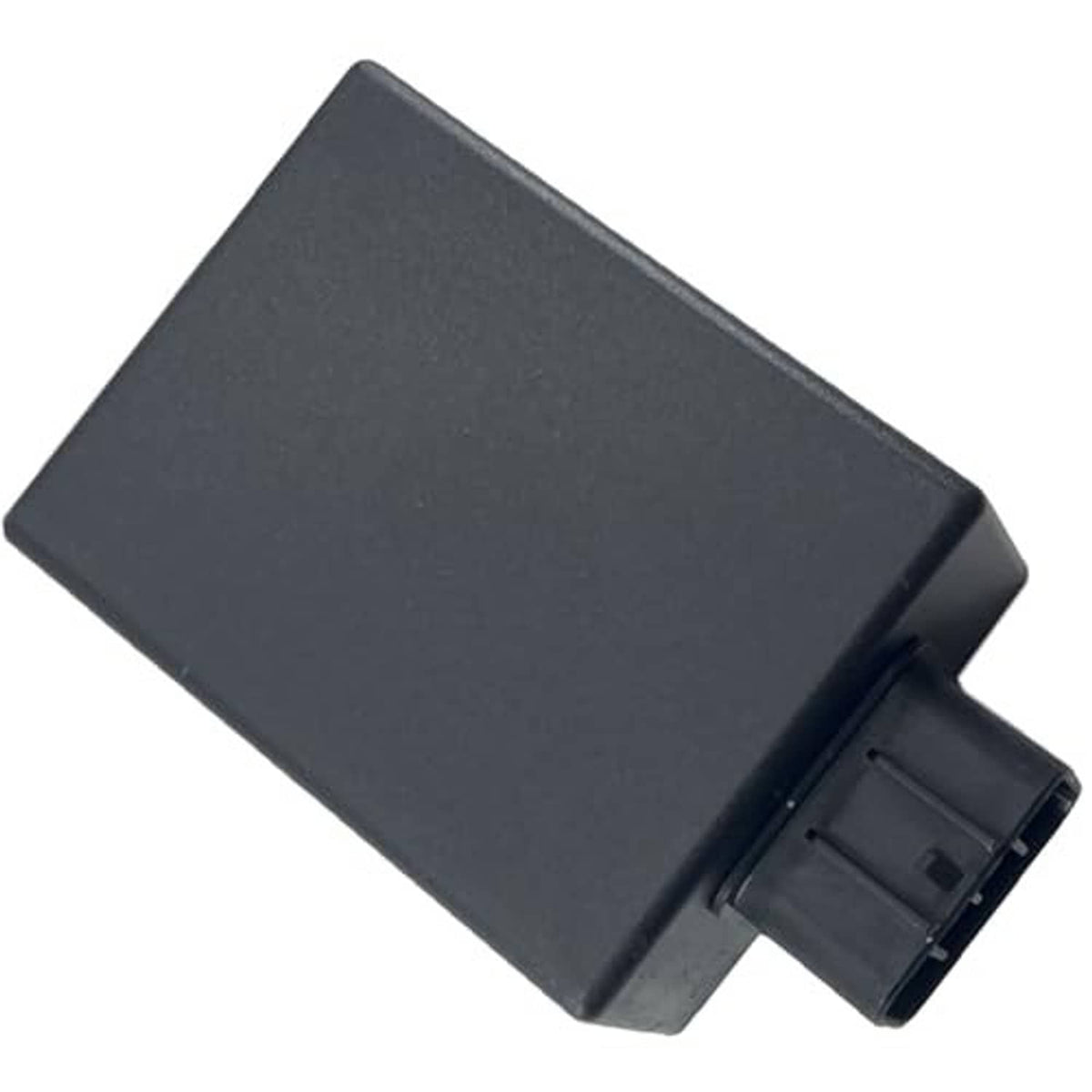CDI box ignition module, dark casing with side electrical connector