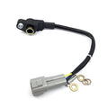 Throttle position sensor with black cable and gold-ring electrical connector