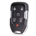 Black key fob shell case with lock/unlock buttons and keyless entry icons