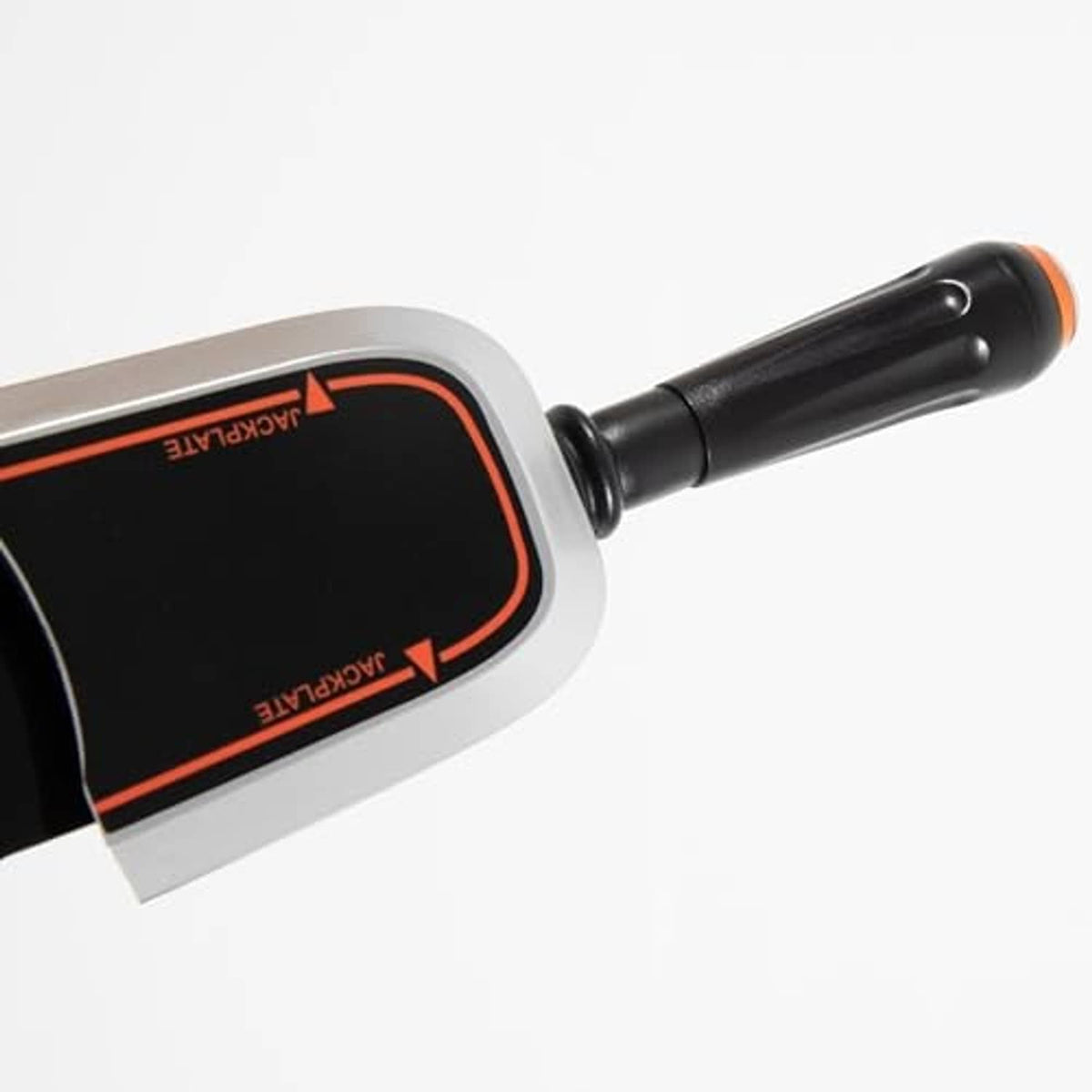 Control lever switch with gray bezel, black handle, and orange-trim indicator ring
