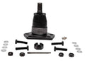 Front upper suspension ball joint assembly with rubber boot and mounting flange