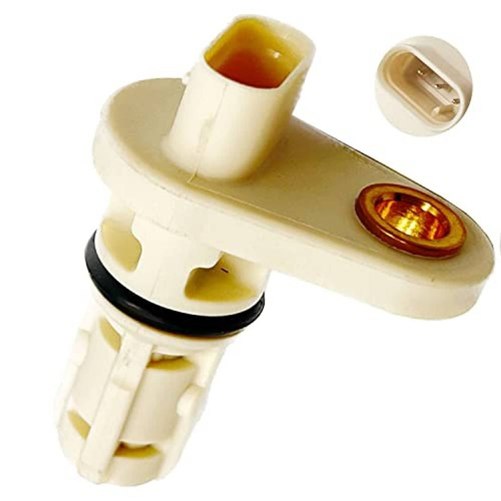 Crankshaft position sensor in white housing with amber sensor coil window