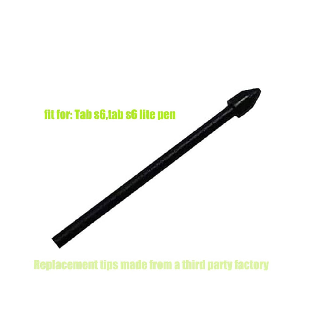 Black replacement stylus nib tip for writing and touch screens