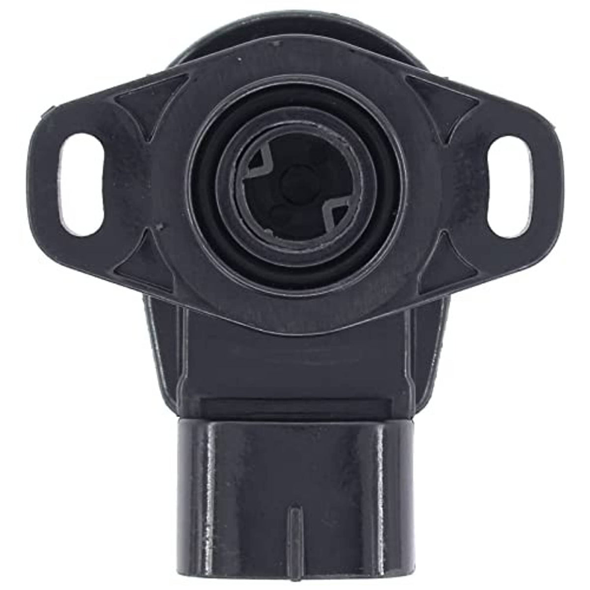 Throttle position sensor TPS with front circular sensor port and mounting ears