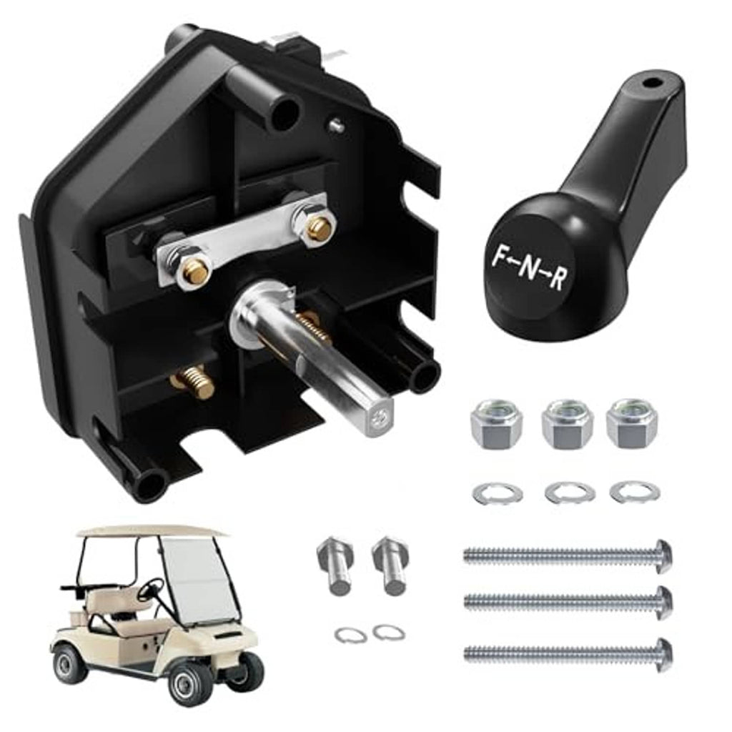 Forward and reverse switch with black F-N-R knob handle and included fasteners
