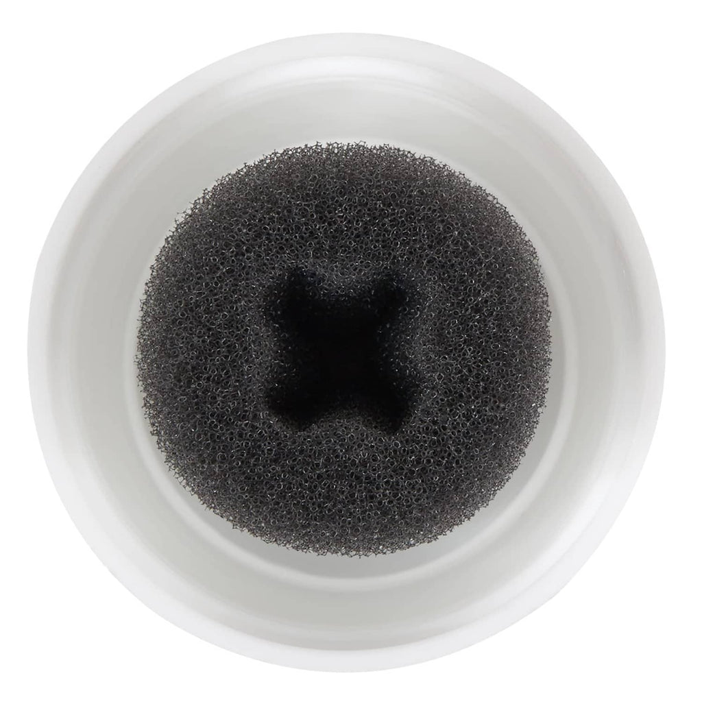 Round black sponge pad inside nail remover pot