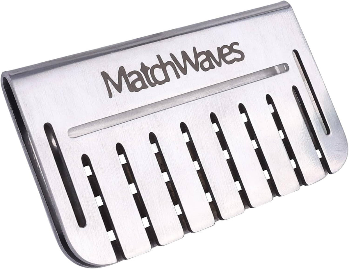 Stainless mesh screen guard for griddle grease gate, slotted design