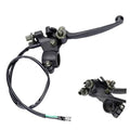 Right brake lever with cable and black lever housing