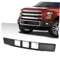 Front bumper lower grille trim panel, black slat insert for F-150 (2015-2017)