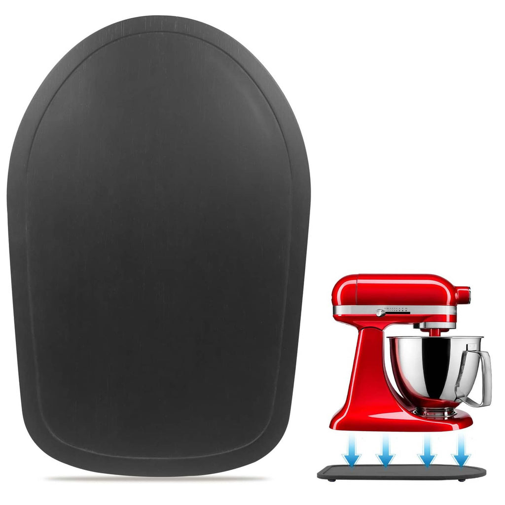 Black mixer slider cover for stand mixer tilt-head bowl